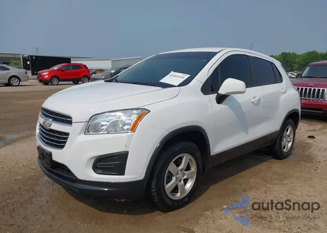 2016 Chevrolet Trax Ls из США, поврежденный, VIN 3GNCJNSB2GL184691